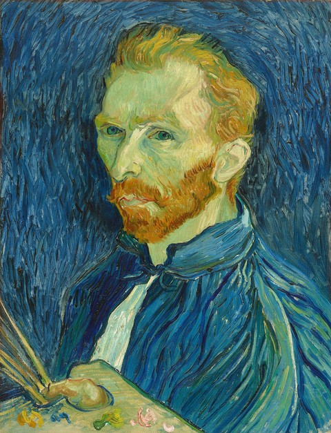 sfondi paint, self-portrait
