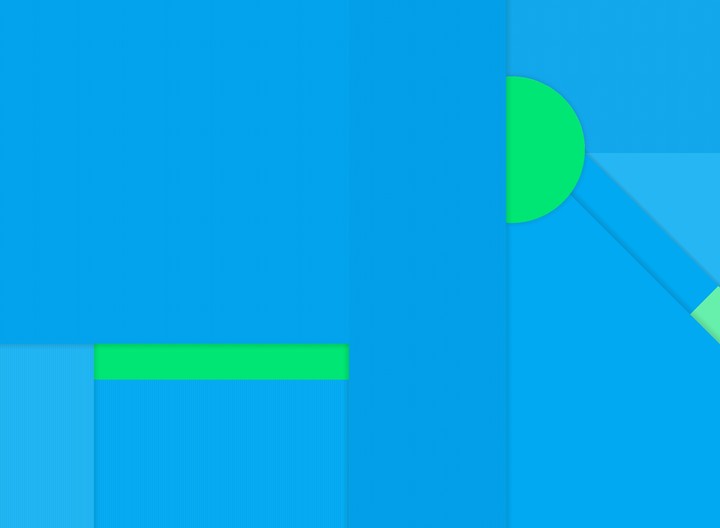 Green on Blue