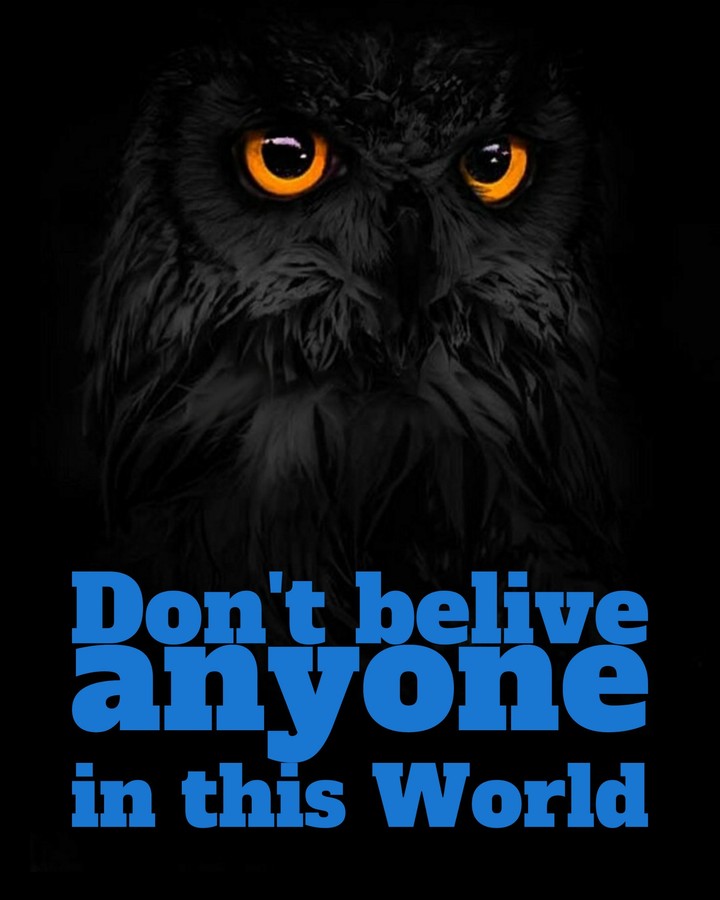 Don't believe