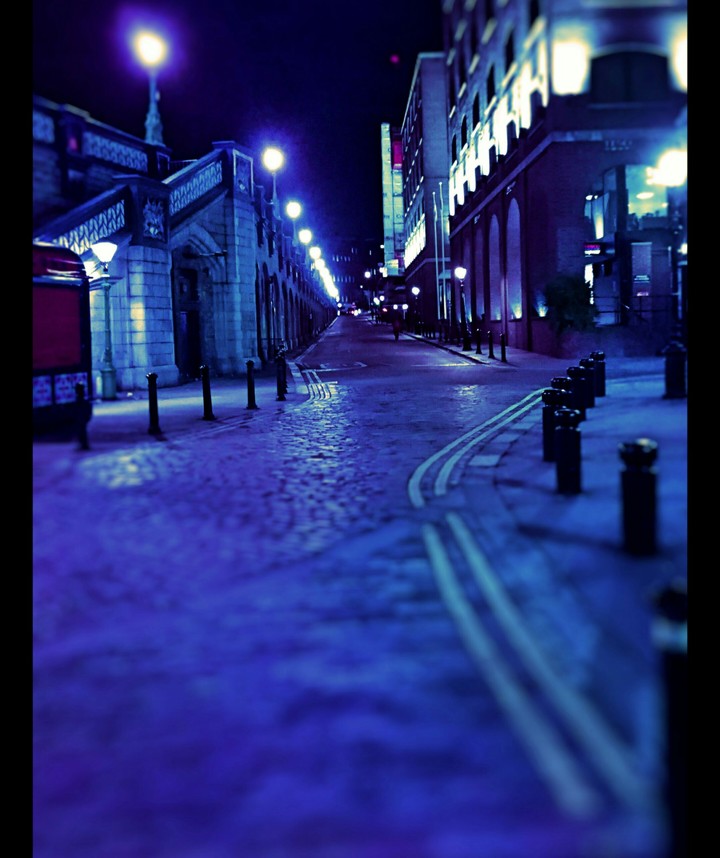 London Street at night