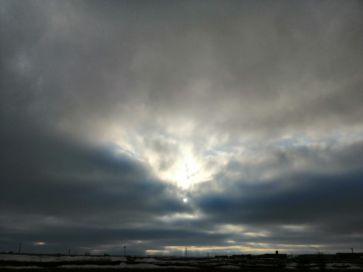 небо вечером /evening sky