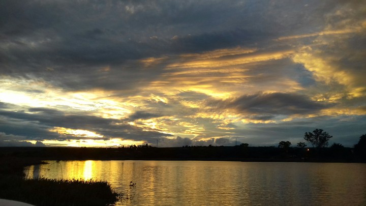 pôr do sol