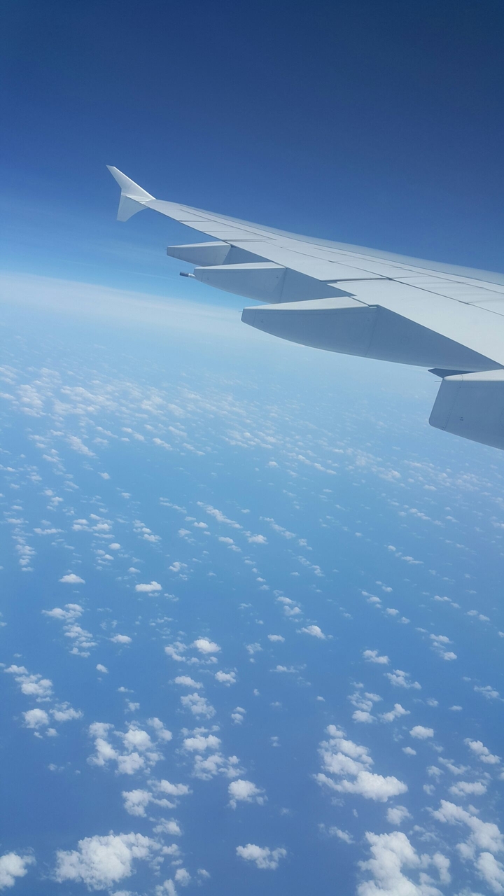 Above the ocean