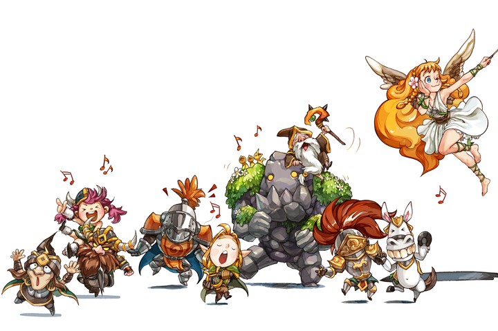 세븐 가디언즈 팬시 아트
