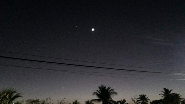 às 18:30 sobe o céu de Fortaleza-CE