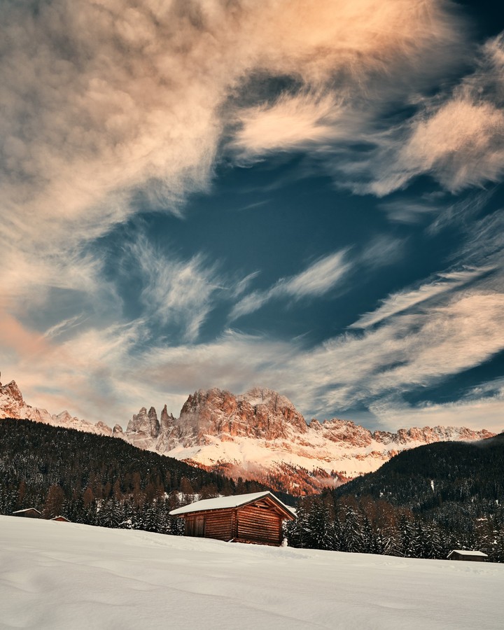 in winter