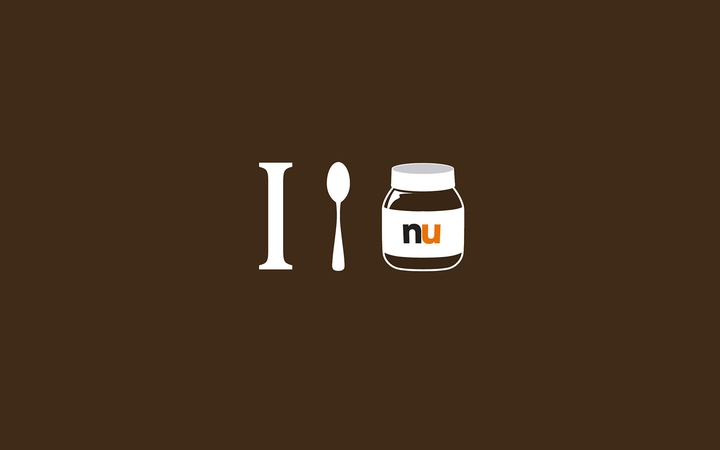 I eat Nutella