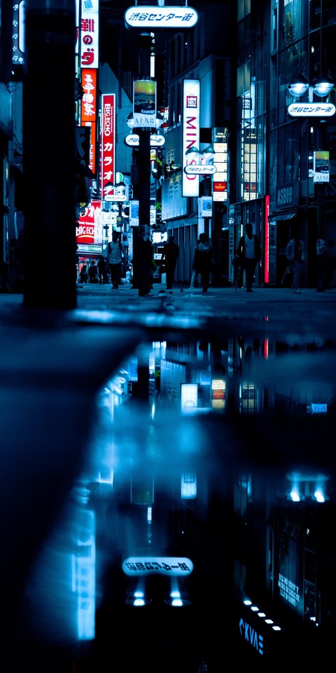 sfondi neon, Midnight