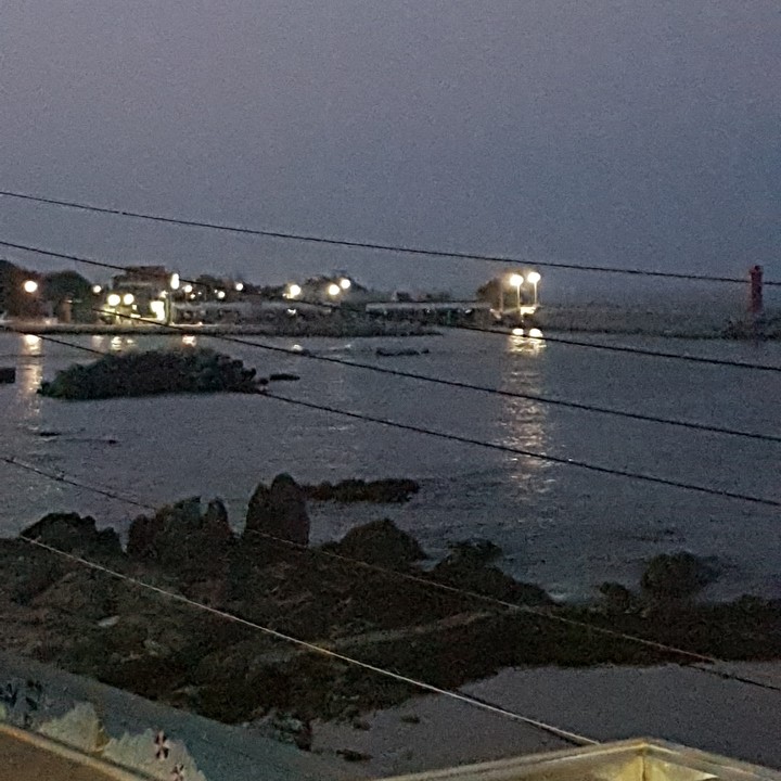주문진 앞바다