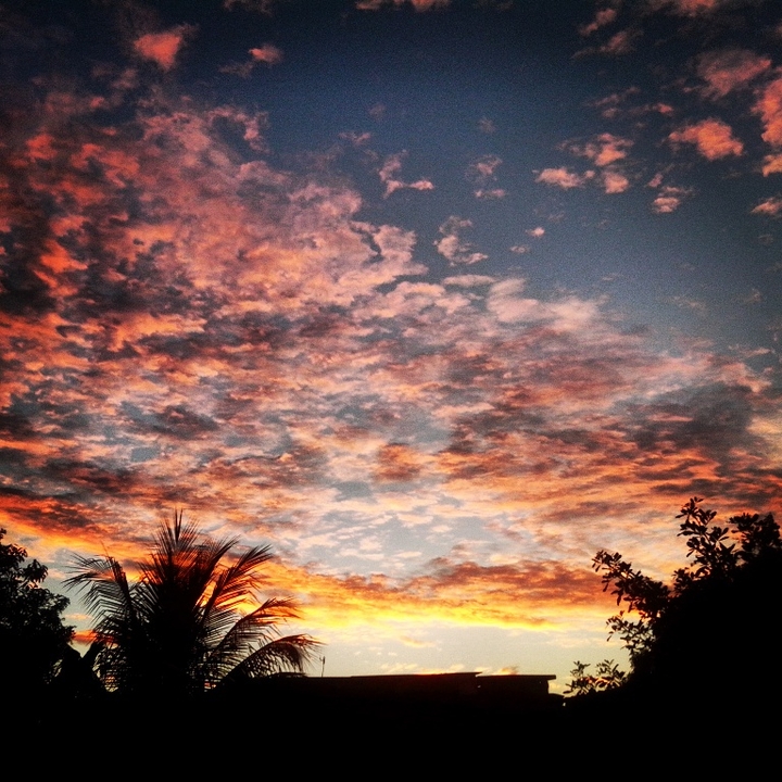 entardecer