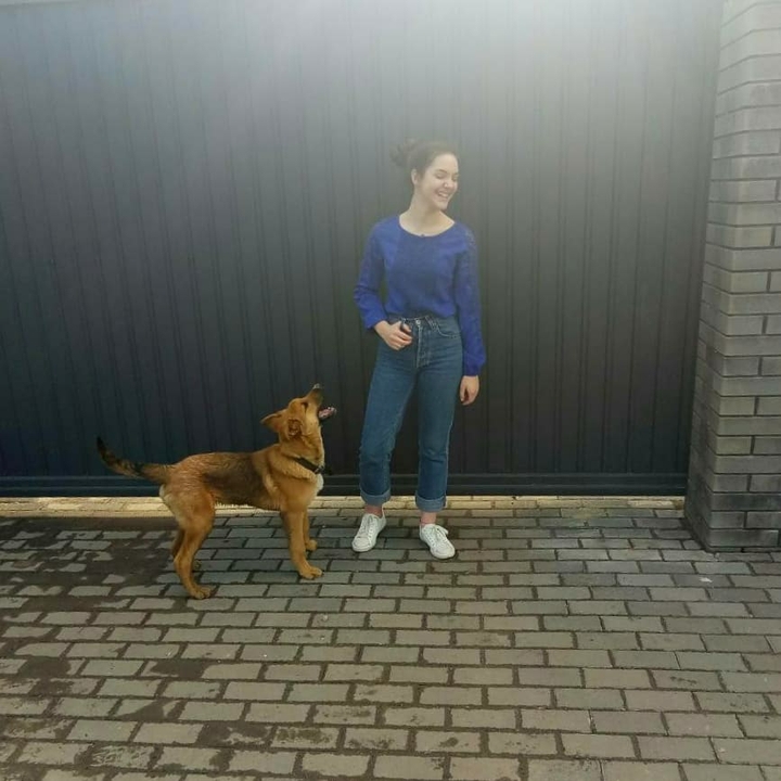 I and puppy
