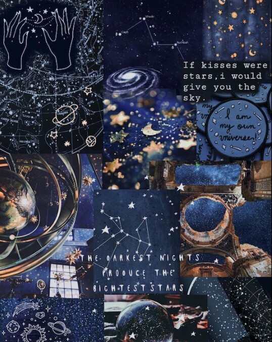 lover of dark blue and stars this image is for u