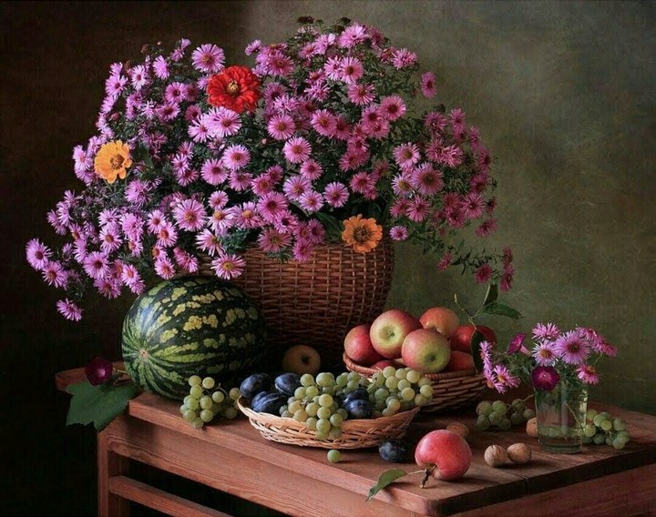 Flowers and fruits