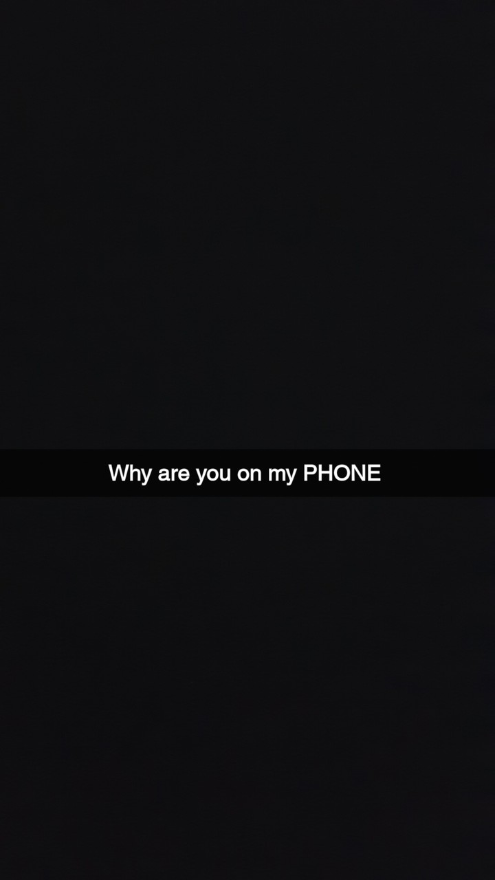get off of my phone