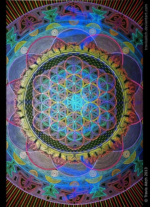 цветок жизни, mantra, mandala.