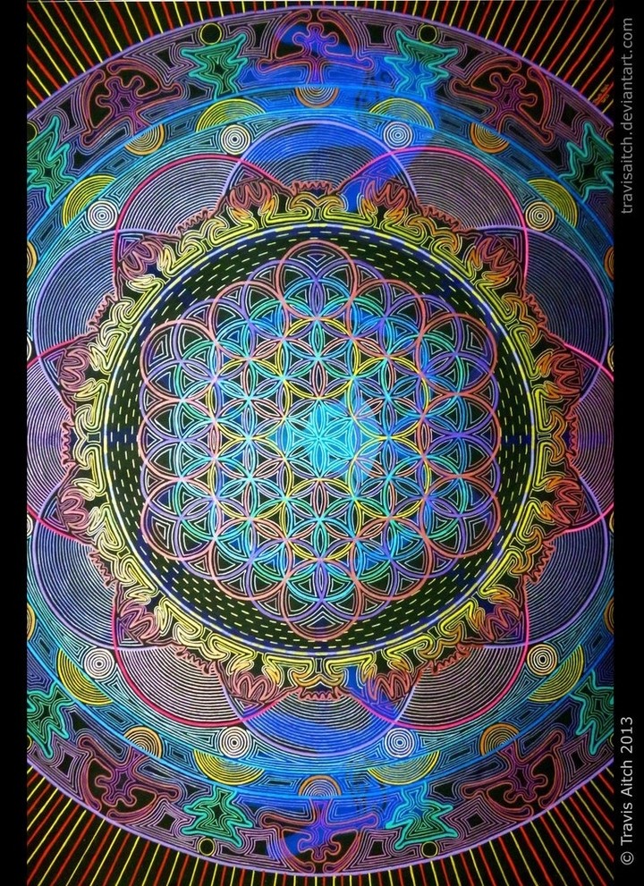 цветок жизни, mantra, mandala.
