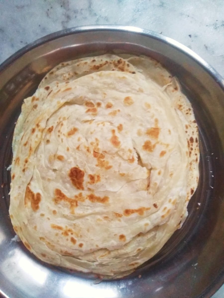 parotta made by me