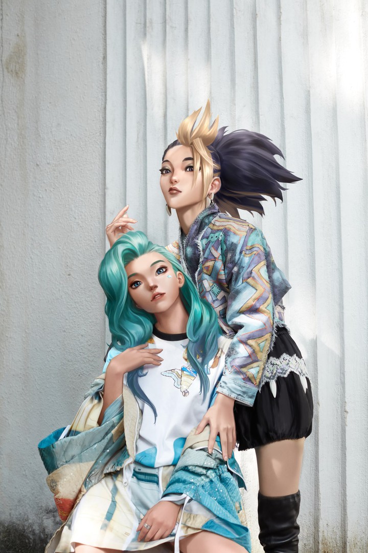 ~ SERAPHINE & AKALI ~
