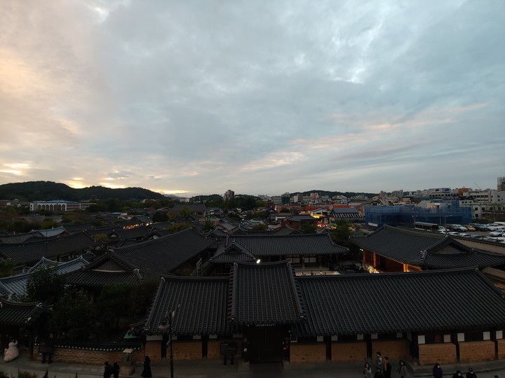 옥상 야경