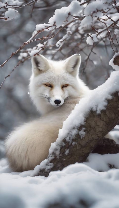 רקעים Cute, cold