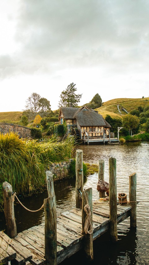 Village, landscape wallpapers