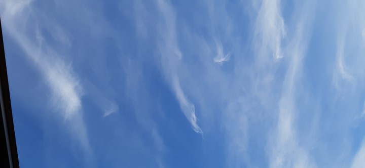 weird clouds