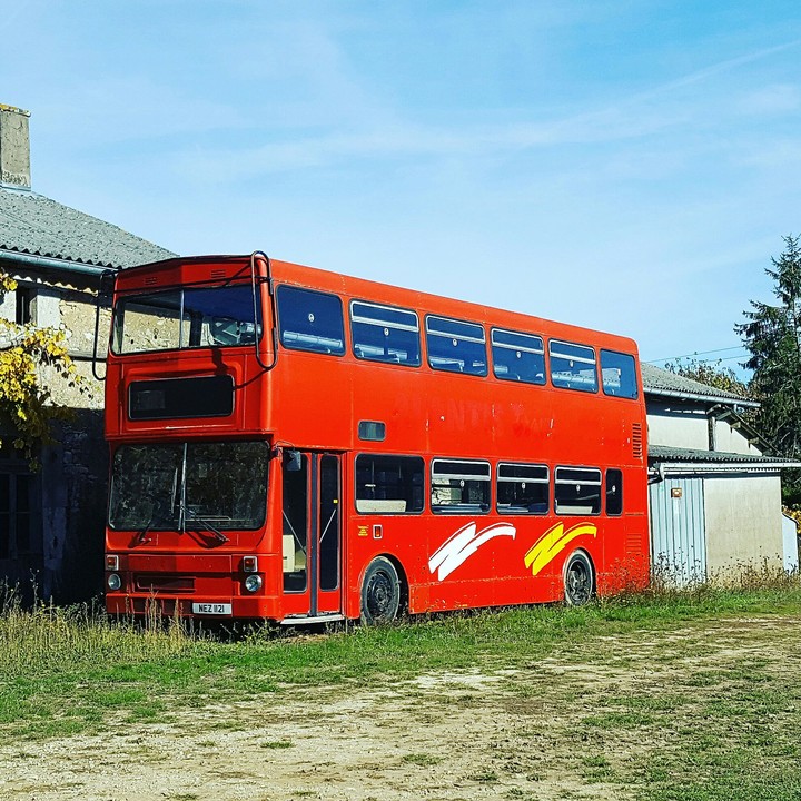 Red bus