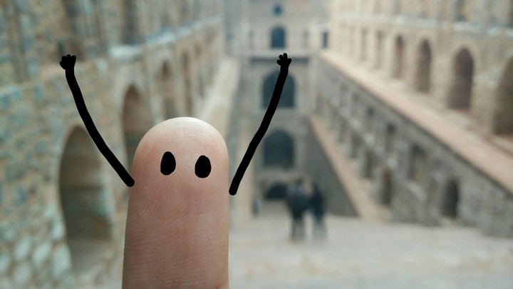 Me at Agrasen ki Baoli