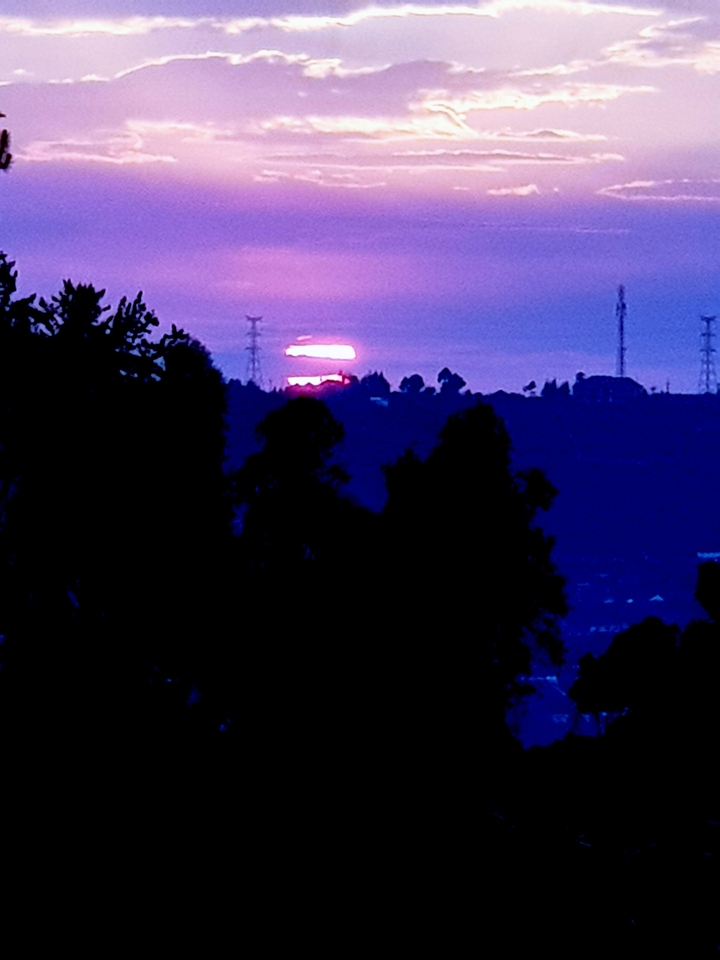 African sunset