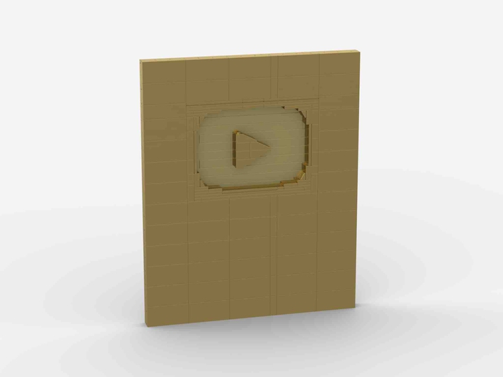 Lego YouTube goldbutton