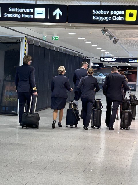 Lufthansa crew