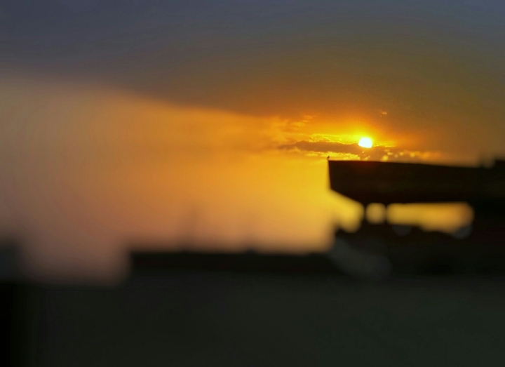 city sunset