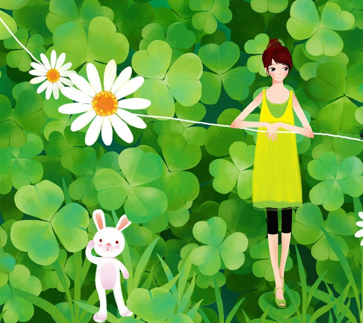 Girl and The Rabbit 2