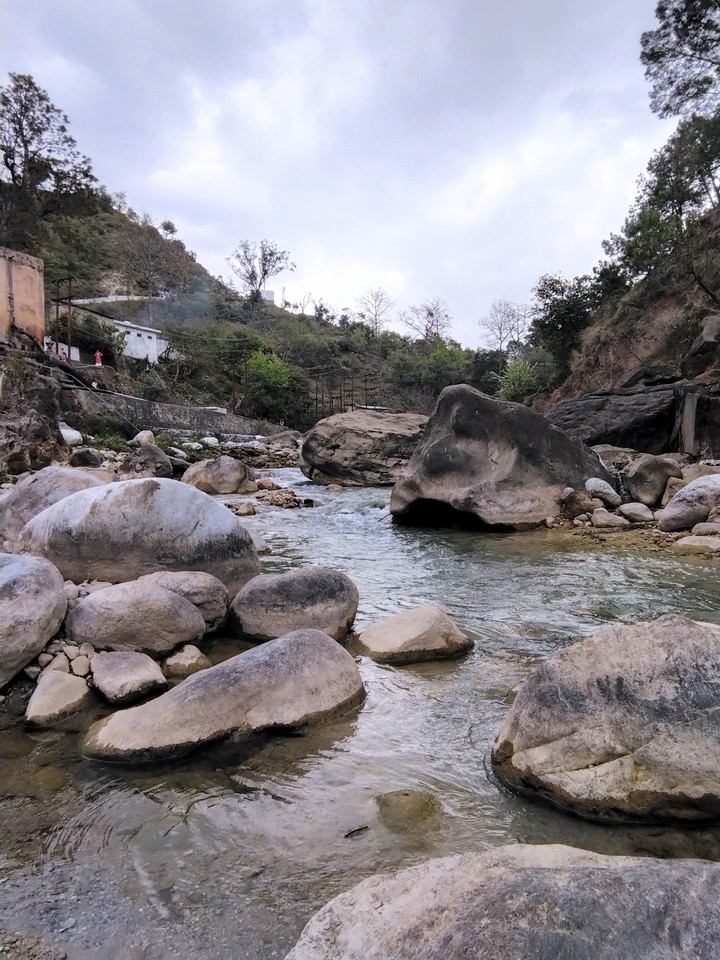 Place where river met horizon