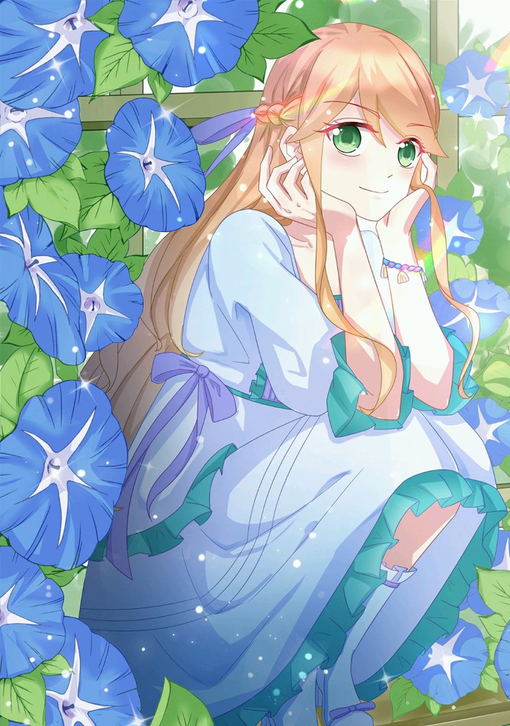 chica de las flores