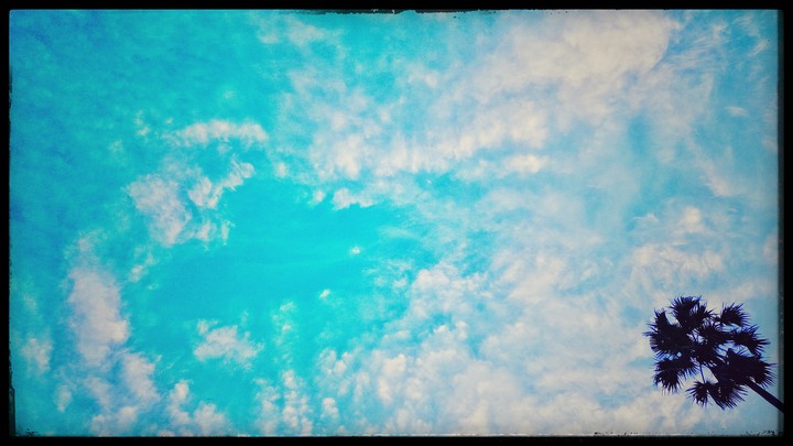 blue sky