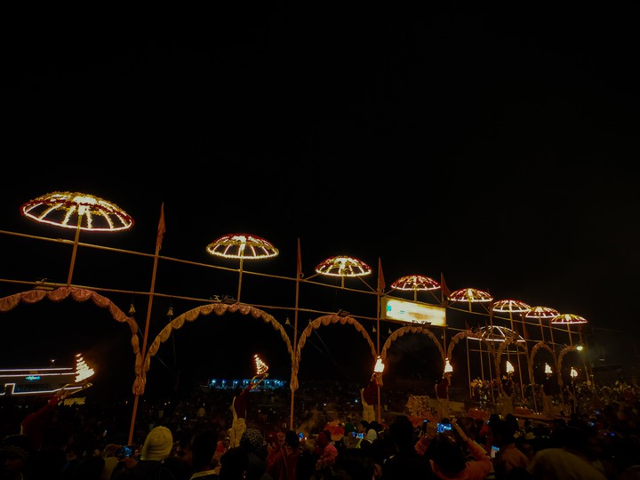 Ganga Aarti At Dashashwamedh Ghat