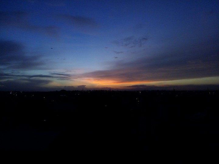 Sunset clouds