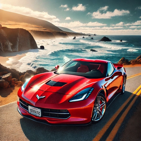 רקעים supercar, red