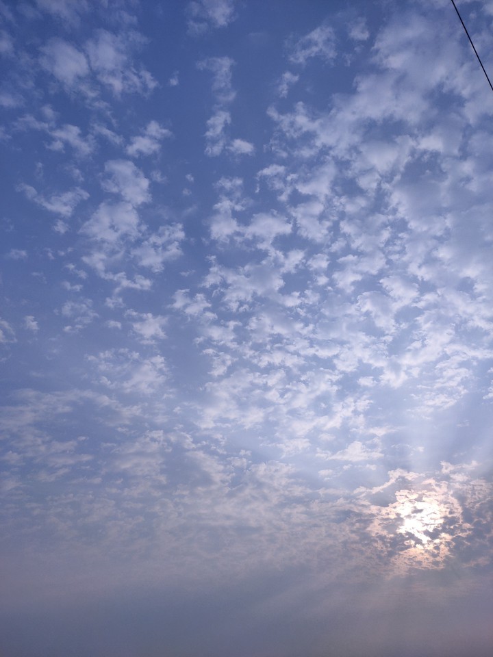blue sky
