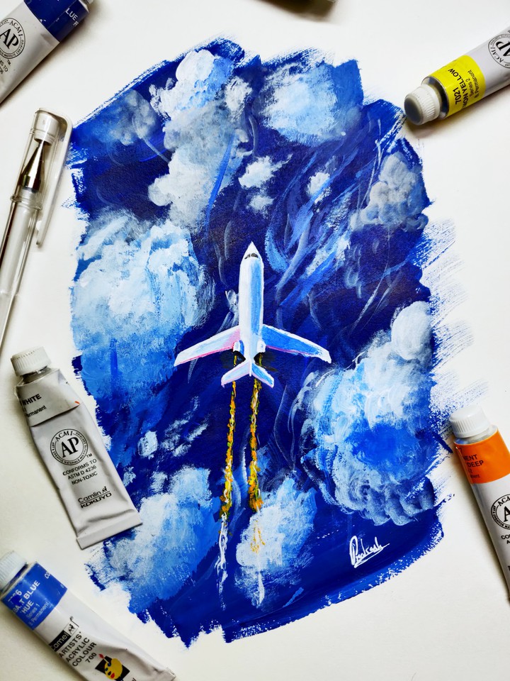 acrylic painting