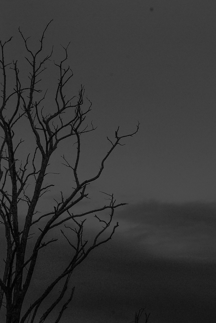 being in dark mood.