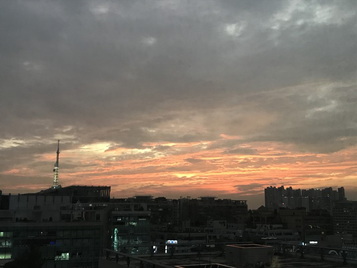 노을