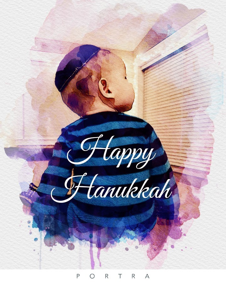 Hanukkah baby yamika
