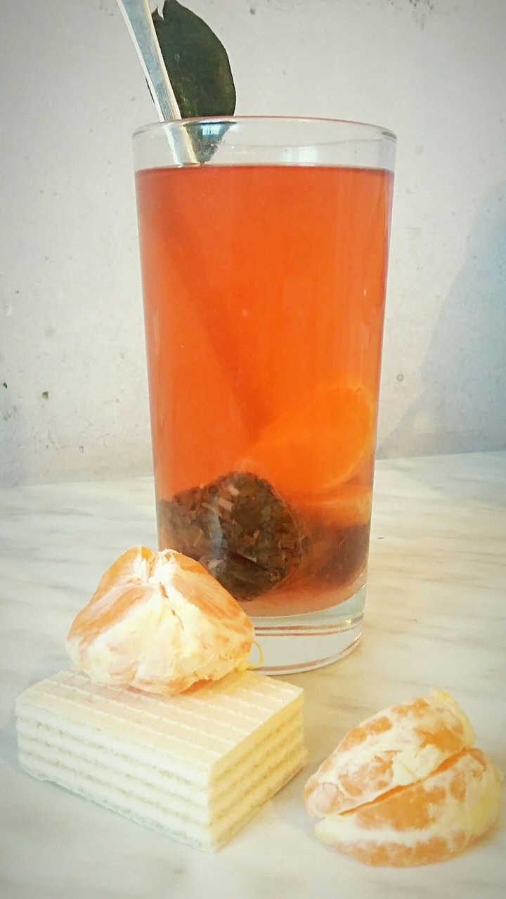 tangerine tea
