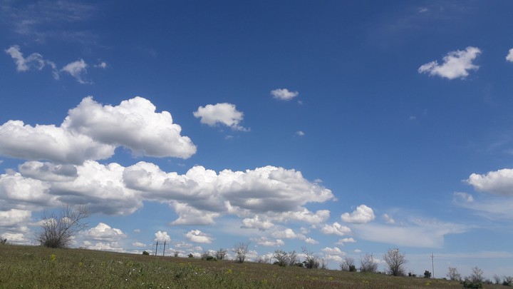 небо