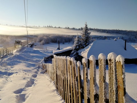 морозно утро