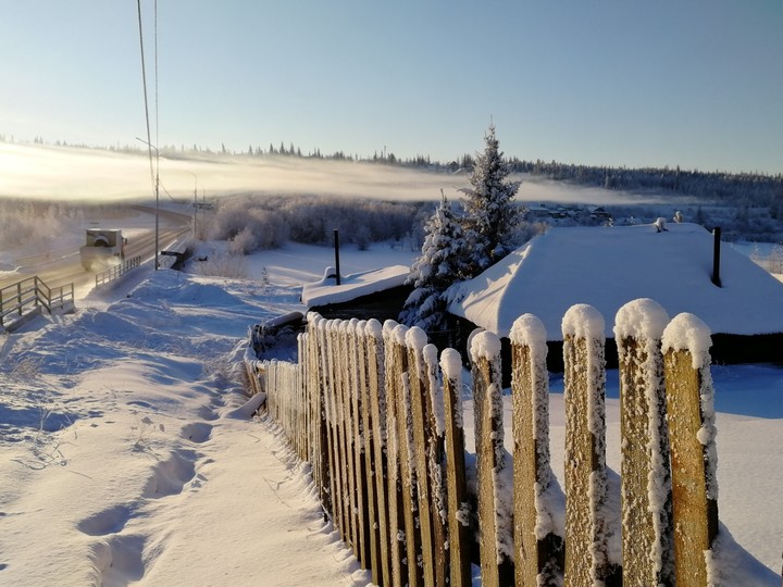 морозно утро