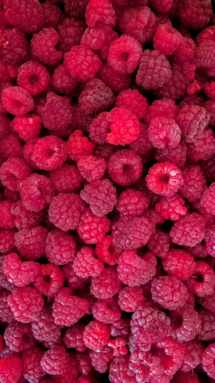 Bright wallpaper raspberry