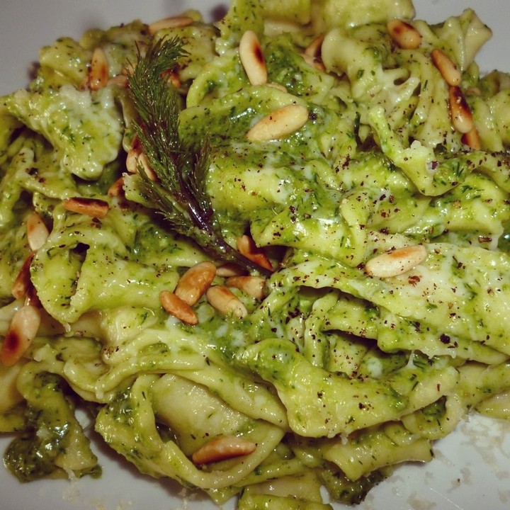 Pasta al pesto